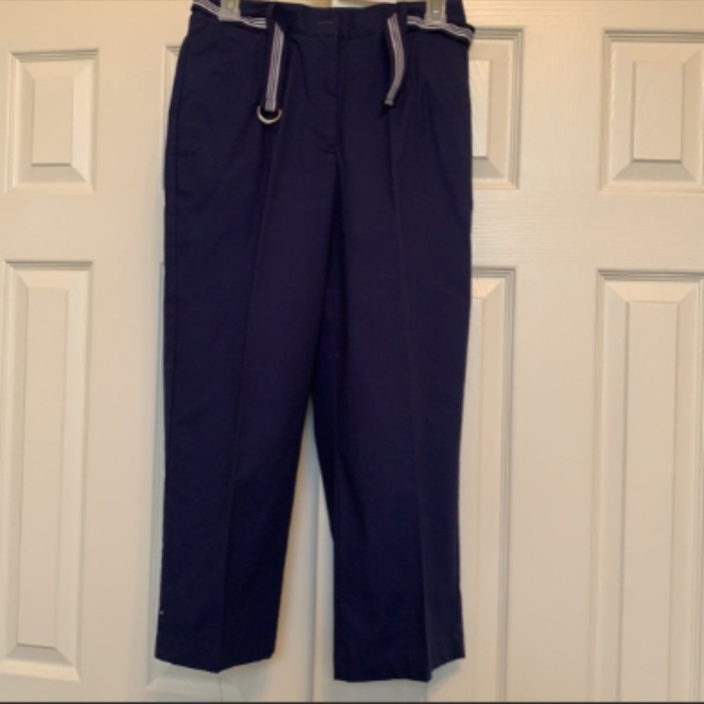 SagHarbor Navy Blue Capri